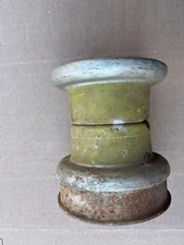 Vtg Firestone 5.00 x 4 Wheel & Drum, 1200 Lb. Static Load, Ercoupe, M Mite (wlr)