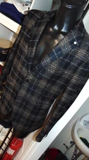 L.B.M. LUIGI BIANCHI TAILORING FLANNEL JACKET SIZE 52 640.00 POSTER. LBM-022L