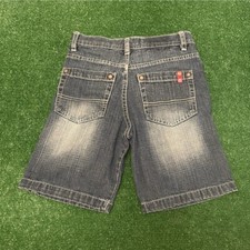 Vintage Y2K Southpole Baggy Skater Grunge Jean Shorts VTG Youth Size 6
