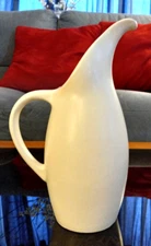 Royal Haeger 10 inch White Pitcher Vase RG 42 USA server rare