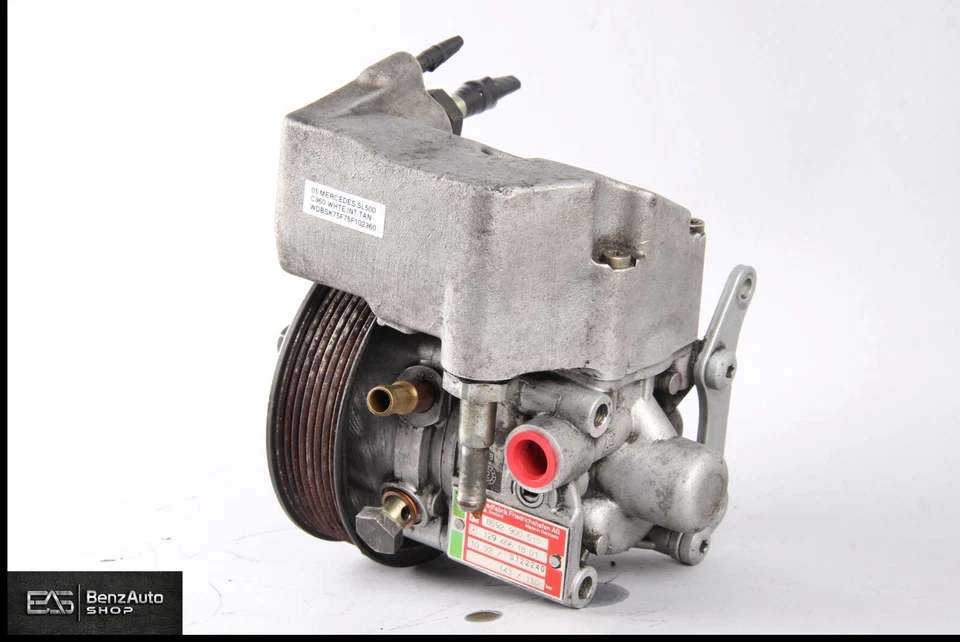 Bomba de dirección asistida tándem 93-02 Mercedes R129 600SL SL600 V12 1294661801 OEM Foto 2 de 4