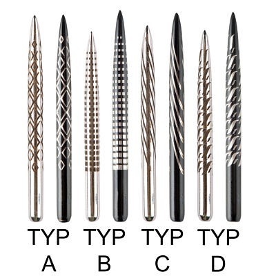 one80 Steel Tip Aztech Point Dart Wechsel- Spitzen Dart Spitze Typ A B C D