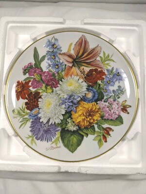 1988 Hutschenreuther Ursula Band Teller ''Autumn'' Herbstfarben Fall Plate L. Ed