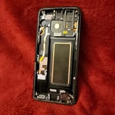 OEM Black Samsung S9 Frame Buttons Heat Sink Sim Tray Housing Replacement Part