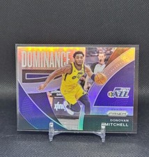 DONOVAN MITCHELL 2021-22 Panini Prizm SILVER PRIZM DOMINANCE #11