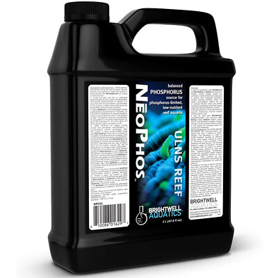 Brightwell Aquatics NeoPhos 2 Liters Balanced Phosphorus for Low Nutrient Reefs