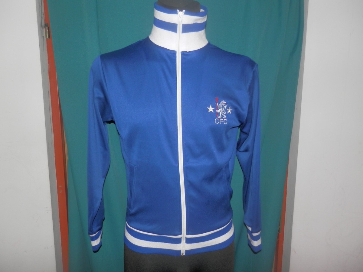 Old Chelsea 1978 Home Official Retro Replicas Score Draw Jacket Soccer Size  Smal
