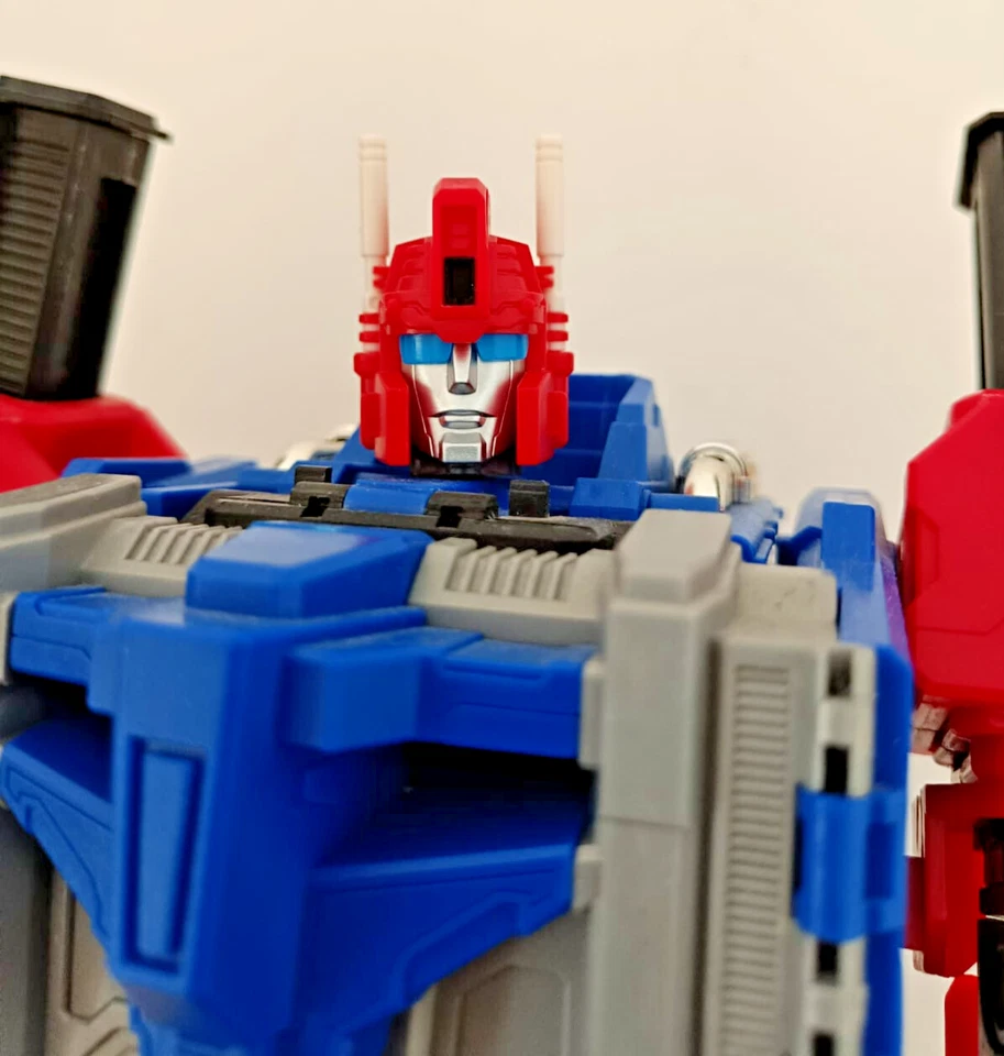 robot TRANSFORMERS K.F:C.  D.A.I. Commander Stack + teste upgrade SSX, Rarissimo - Immagine 4 di 4