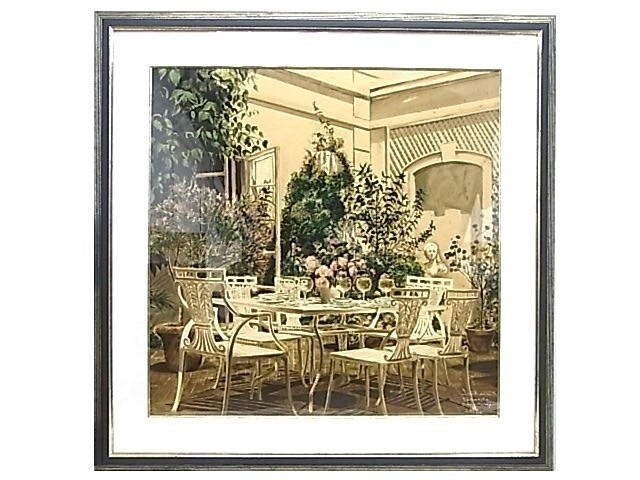 Susan Sahall (American) Original Serigraph/Silkscreen Art Print