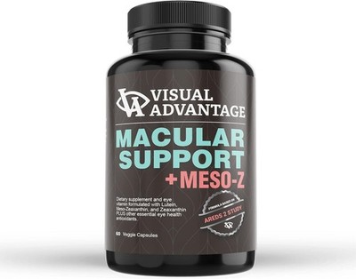Visual Advantage  Macular Support + Meso-Z, Blue Light Eye Vitamin, 60ct.