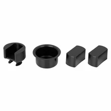 1 Set Car Tailgate Hinge Pivot Bushing Insert Kit Black for Dodge Ram 1500 96-01