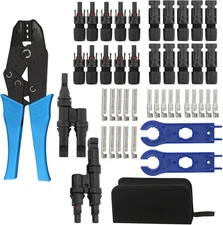 Homend Solar Panel Tools Kit Assembly Including 10 Pairs Female and Male... 