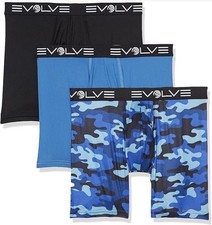EVOLVE by 2(X)ist 6  Mesh Boxer Brief 3 Pack-...