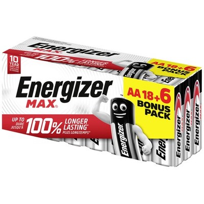 Energizer Max Mignon (AA)-Batterie Alkali-Mangan  1.5 V 24 St.