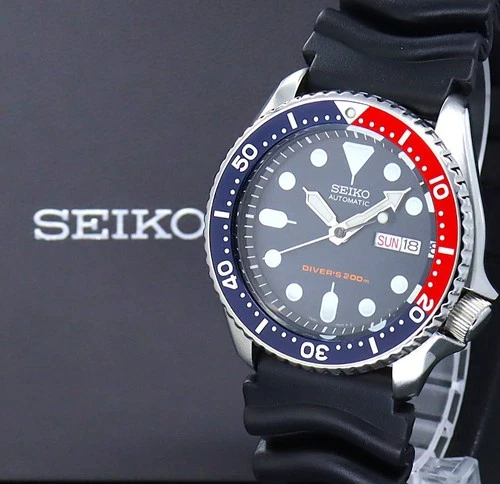 Vintage [Near MINT] SEIKO 7S26-0020 Divers 200m Automatic Men's Watch JAPAN