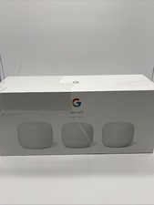 Google Nest Wifi Mesh Router AC2200 snow and 2 Points AC1200 New