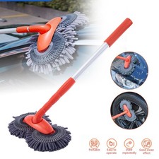 Autowaschbürste Autopflege Bürste Teleskop KFZ Mikrofaser Autoreinigungsbürste