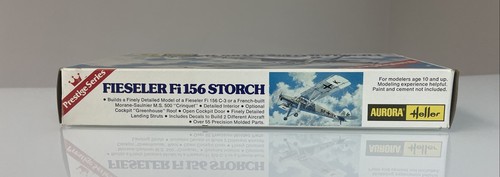 Aurora Heller Fieseler Fi-156 Storch Open Box Model Kit Parts Sealed 1/72 - Picture 7 of 8