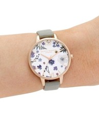 NEW  BOXED OLIVIA BURTON ARTISAN ROSE GOLD WATCH RRP £89