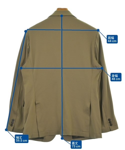 UNIVERSAL LANGUAGE Jackets Brown L 2200592696010 - image 7