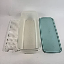Tupperware Celery Keeper Vintage Container 782-5 Complete