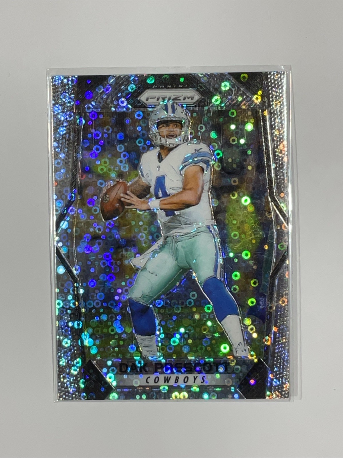 DAK PRESCOTT 2017 Panini Prizm #67 Cowboys Prizm Disco T408