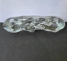 Blenko #7830 Cumulus Candle Holder 1978 Design By Don Shepherd 