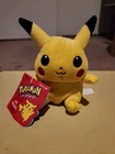 RARE VINTAGE 1999 POKEMON PIKACHU PLUSH BEAN TOY 11cm/4.5" NINTENDO NEW +TAGS !