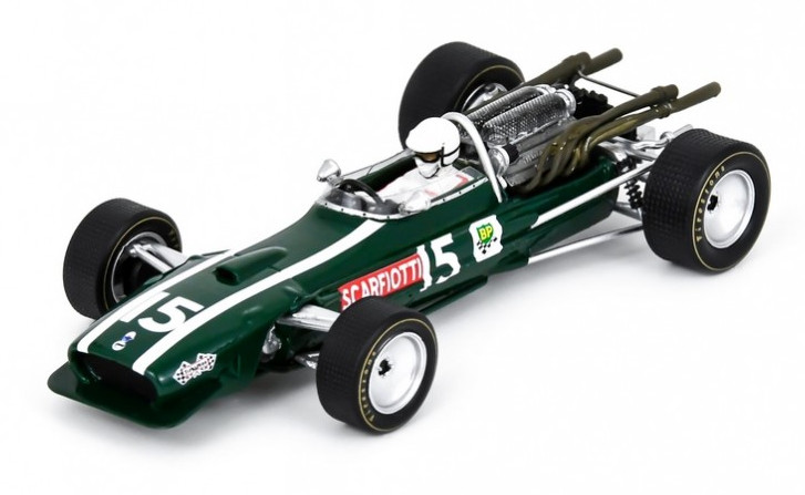 Cooper T86 #15 Spark GP Afrique du Sud 1968, voiture miniature en résine haut de gamme 1/43
