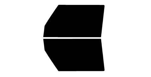 DIY 3M Ceramic Window Tint Kit for 2021-25 Ford Bronco Front Windows