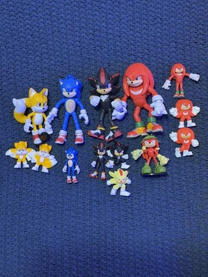 Jakks Pacific Lot Sonic,  Tails, Shadow & Knuckles Lights Up 