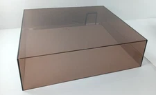 Dual United Audio DUST COVER For Model 1214 Turntables & Others + Hinge