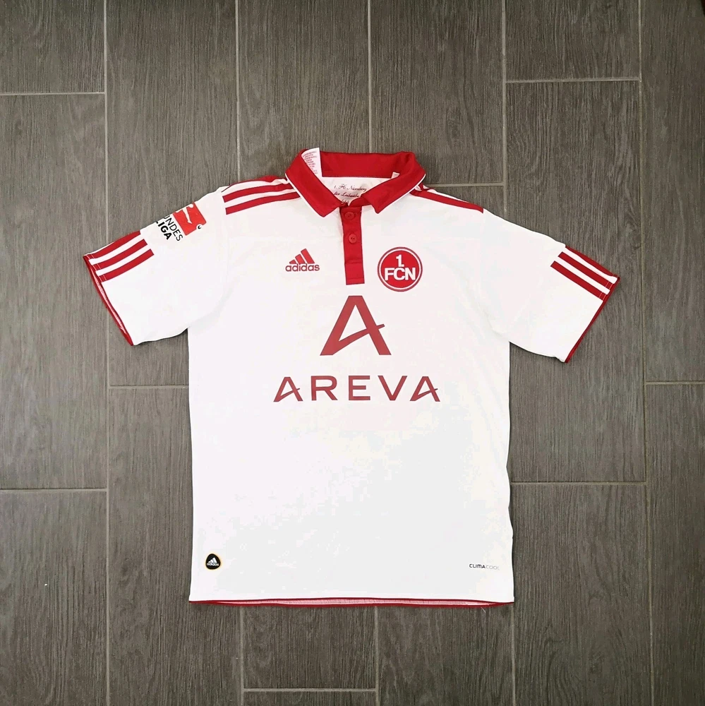 1.FC Nürnberg Gündogan 22 Vintage Retro 2011/12 Away Trikot Größe XXS 164 Adidas