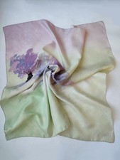 Vintage Lilac Luxury Women's Pure Silk Scarf