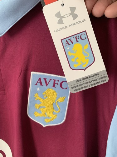 Aston Villa 2016/17 Heimtrikot 5XL 29" Pit neu mit Etikett AVFC - Bild 2 von 5