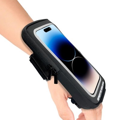 Running Phone Holder Wristband for iPhone 16/15/14 Pro Max, Galaxy S24/S23