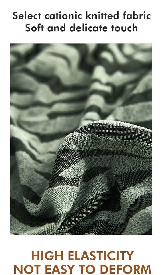 1/2/3/4 Seater Protector High Elastic Lounge Sofa Covers Stretch Slipcover Couch - Image 4 of 4