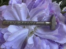 Vintage See’s Candies Toffee Hammer 3.5” Metal Advertising Peanut Brittle Tool