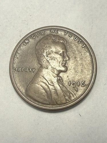 ** 1916-S LINCOLN CENT- VF  (UPGRADE THAT SPOT IN YOUR SET)  PRICED TO SELL **