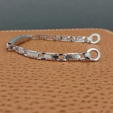 Ladies White Gold Filled Kestenmade Unused 1940s Vintage Cocktail Watch Band