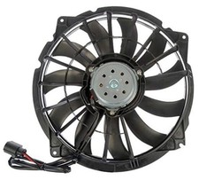 621-186 Driver Side Engine Cooling Fan Assembly Compatible with Select Audi