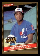 Hubie Brooks 1986 Donruss Highlights #15 Expos Baseball *165