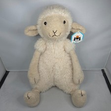RARE Jellycat - Woolly Sheep - Medium Plush Super Soft Toy 12" TAGS Fluffy Lamb