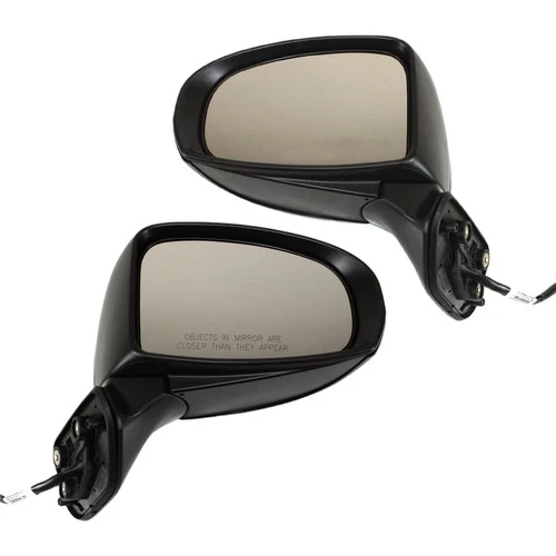 Power Mirror Set For 2012-2017 Toyota Prius V Heated Manual Folding Primed