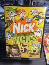 Nick Picks Vol. 5 DVD 2007 Teenage Robot SpongeBob Danny Phantom Mr Meaty