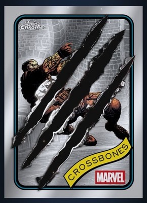Topps Marvel Collect-Chrome Clawed Silver-Crossbones-EPIC-Digital Card