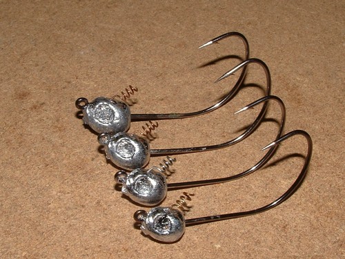 Freshwater Bullhead Screw Lock jig mold 1/4 - 1/2oz CNC Aluminum - Picture 3 of 4