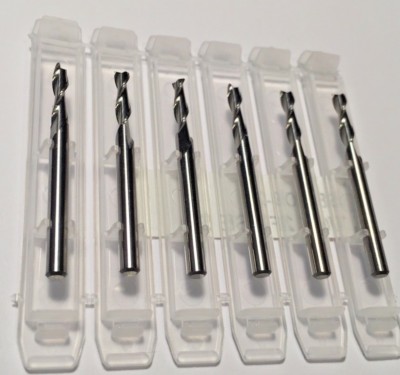 1//8/" Dia x 1//2/" Cut 2 Flute Ball Solid Carbide End Mill Made In USA 10-Pack B4