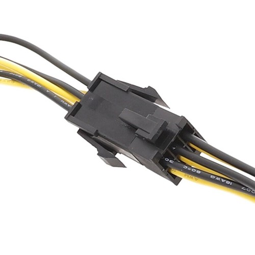 Power Adapter Cable 6pin Female to Hard Drive Cable Voltage Reduction - Photo 4/7