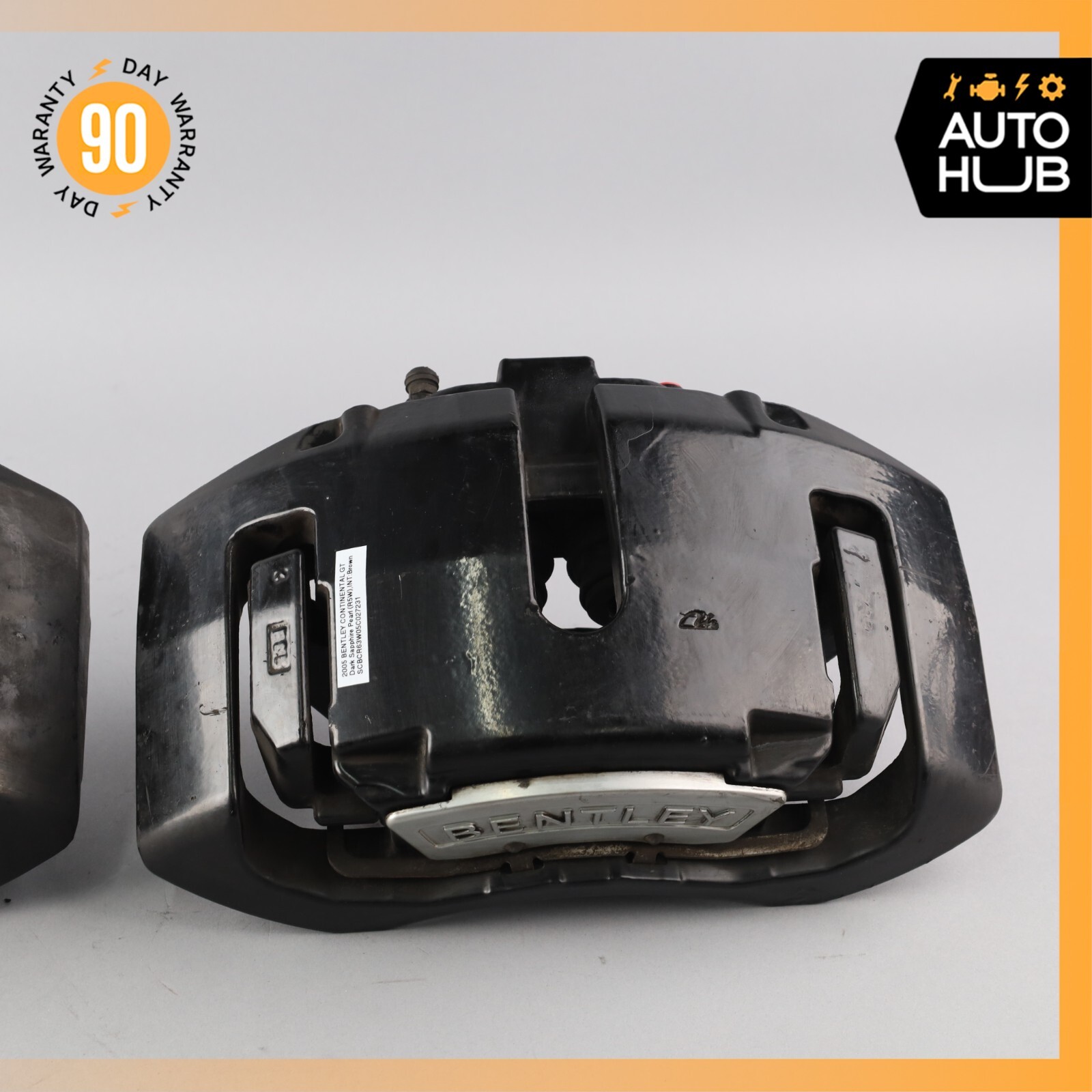 03-13 Bentley Continental GT GTC Front Brake Calipers Left & Right Set OEM 53k